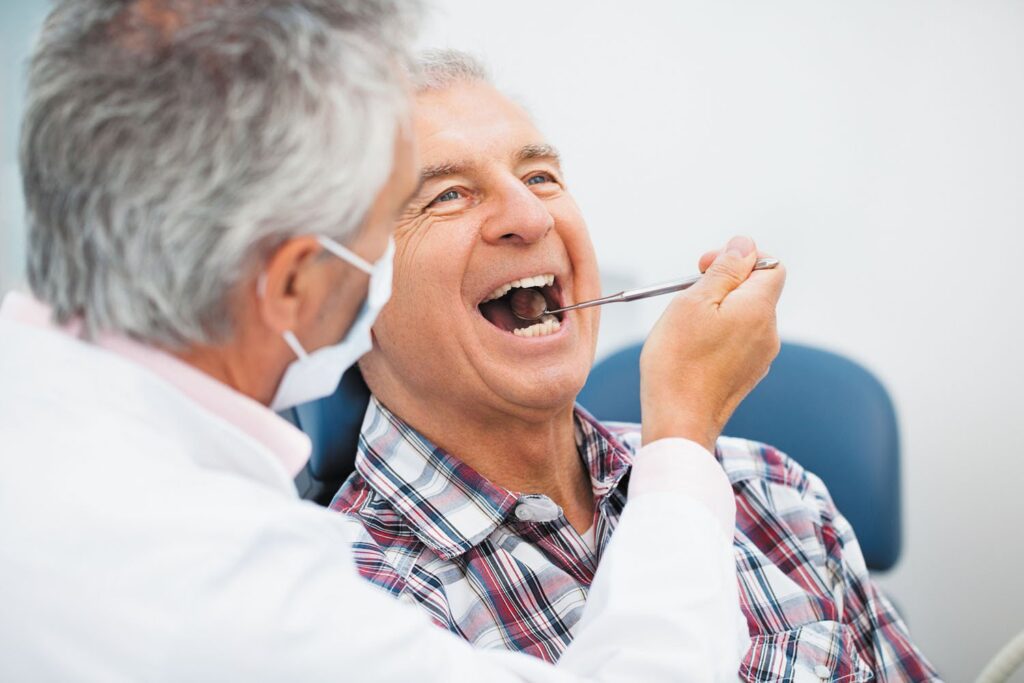 salud dental para jubilados en clínica ferrocarril
