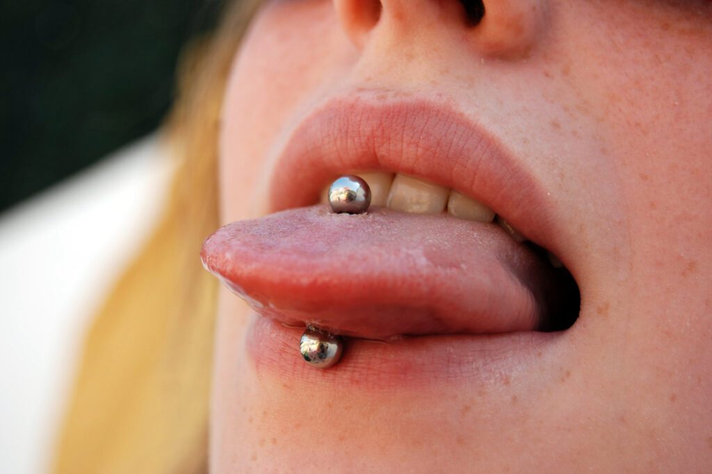 piercing en la lengua