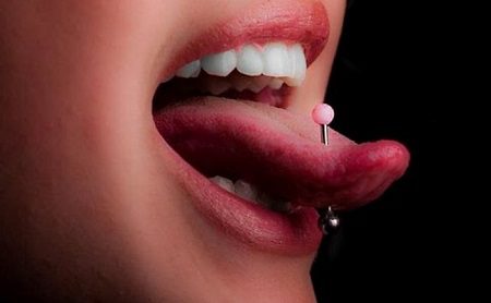 piercing en la lengua